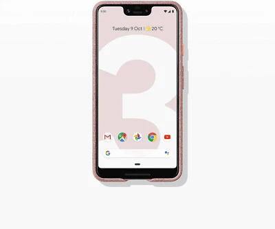 Custodia cover in tessuto Google Pixel 3 XL - originale originale luna rosa - Immagine 1 di 3