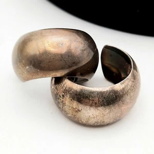 Breite Creolen 9,4 g Sterlingsilber Mark Wasserman Samara klobig - Bild 1 von 7