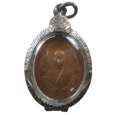 PERFECTO LP CHUI TAILANDÉS VERDADERO ANTIGUO AMULETO DE BUDA COLGANTE SIAM!!! Foto 1 de 4