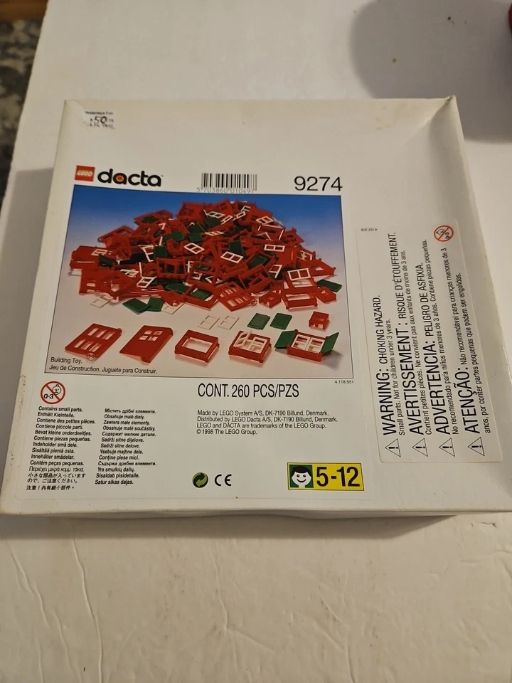Lego Dacta Set 9274  260 Pcs NIB - Image 1 of 1