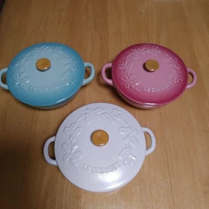 Le Creuset Mini Marmite Holy Christmas 3er Set ohne Karton - Bild 1 von 7