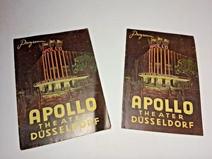 1950 Mai u. Juni DÜSSELDORF 2x programm VARIETÉ APOLLO THEATER clown POLO RIVELS - Bild 1 von 4