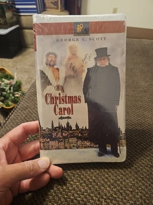 New A Christmas Carol (VHS, 1995) George C Scott Christmas Classic Movie - Image 1 of 4