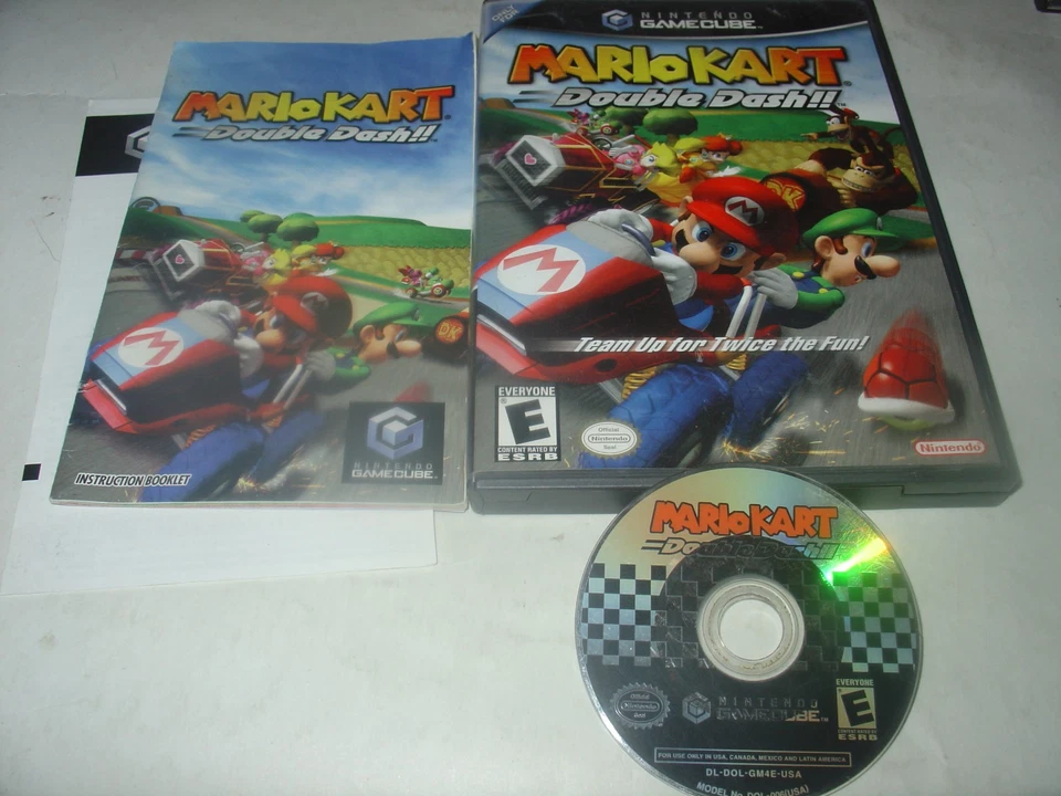 Mario Kart Double Dash!! (Nintendo GameCube, 2003) Complete CIB - Photo 1/1