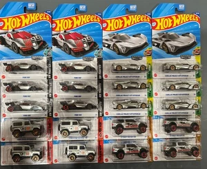 20X Hot Wheels ZAMAC Ford F-150 Raptor, Land Rover Defender,Cadillac,Punks Rod - Picture 1 of 3