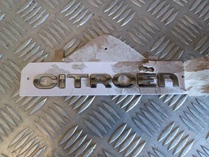 Aufkleber Sticker Monogramm Heckklappe Kofferraum hinten CITROEN - CITROEN C3 III (3) - Bild 1 von 2