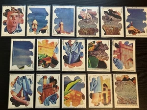 1967 Topps Maya Puzzle complete set 1-16 RARE, EXMT, *SEWALL* - Picture 1 of 8