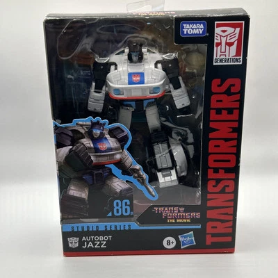 Transformers Studio Series 86-01 Deluxe Class Autobot Jazz Action Figure New - Image 1 of 4