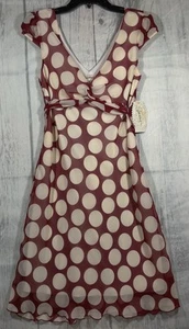 Speechless Tie Back Y2K Tank Dress Cherry Blossom Sise 5.  Lined - Knee Length - Picture 1 of 4