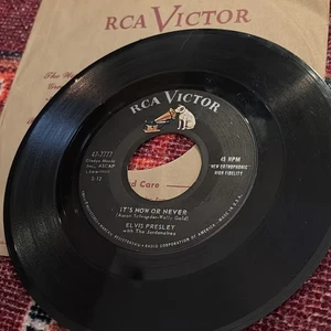 Elvis Presley It’s Now Or Never 45 rpm 7” - Imagen 1 de 3