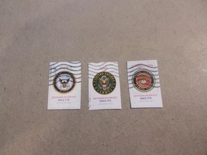 USA Used, 2025 Issue, Army/Navy/ Marines, (Set of3)Scott #6003-05 - Picture 1 of 1