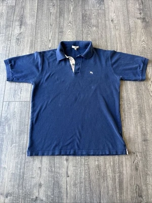 Burberry London Polo Azul Hombre Talla Pequeña No Perfecto Ver Descripción Foto 1 de 4