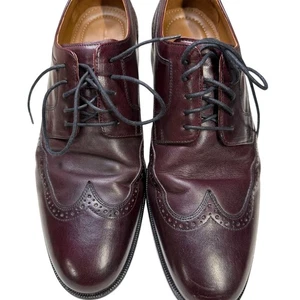 J. Murphy by JOHNSTON & MURPHY Gr. 10,5 Leder Cap Toe Oxford-Schuhe - Bild 1 von 9