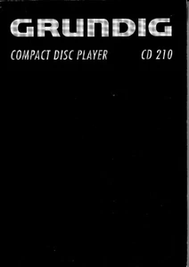 Grundig CD210 Bedienungsanleitung - Bild 1 von 1