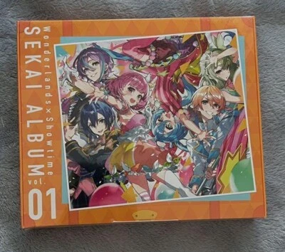 WONDERLANDS x SHOWTIME SEKAI ALBUM Vol.1 First Limited Edition CD+Goods Japan - Image 1 of 4