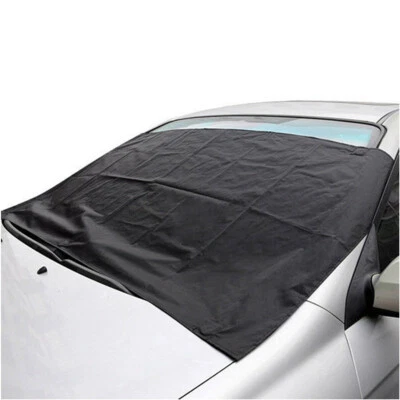  New Windshield Snow Sun Cover Tarp Ice Scraper Frost Removal Car Truck Van SUV - Image 1 of 4