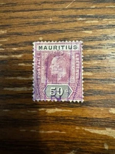 Mauritius stamps Used SC#147 (1910)  F/VF Single SCV $20.00 - Picture 1 of 1