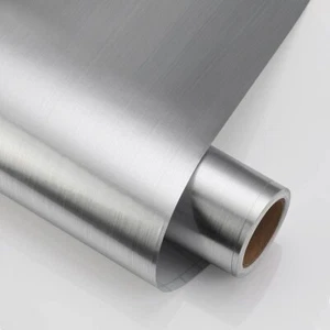 Aluminiumfolie Alufolie Küchenfolie Möbelfolie Wandtapete selbstklebend 3m*60cm - Bild 1 von 24