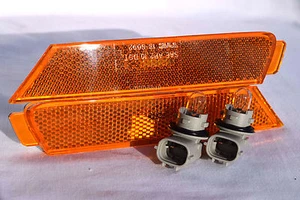 Front Side Signal Parking Marker Light Lamps One Pair Fit 2010-2015 Camaro - Picture 1 of 3