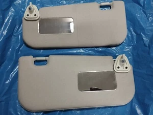 HYUNDAI I10 FROM 2008 TO 2020 - PAIR FIN SUN VISOR RIGHT + LEFT - Picture 1 of 4