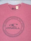 O"Neill Shirt Adult Large Red Graphic American Surf Brand Original Crew Neck Men