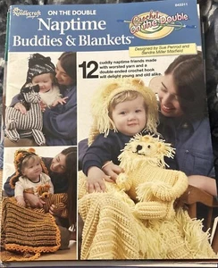 On The Double Naptime Buddies & Blankets Crochet On The Double 843311 New - Picture 1 of 8