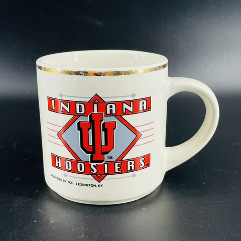 Indiana University Hoosier  Coffee Tea Mug Cup Provided By TCC Cover