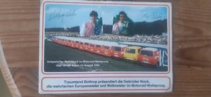  Wolfgang Gebrüder Nock Motorrad-Weitsprung Autogrammkarte  - Bild 1 von 1