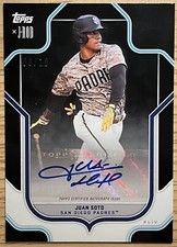 2023 JUAN SOTO Topps X J-Rod Julio Rodriguez Show Out Parallel Black Auto /10