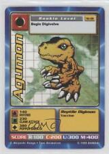 1999 Digimon - Digital Monsters Trading Card Game Unlimited Agumon #ST-01 0q0m