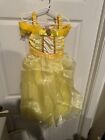 NWT Princess Belle Inspired Beauty & The Beast Costume Set Toddler Sz 3T-4T