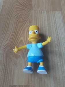 Vintage 1990 The Simpsons Bart Rubber Actionfigur - Bild 1 von 2