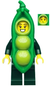 Lego Peapod Costume Girl Minifigure Collectible - col360 - From Series 20 - Picture 1 of 1