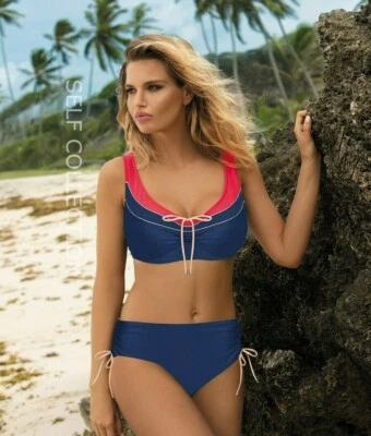 Eleganter Big Cup,Übergrößen Soft Bikini Self Gr.38-50 Cups C-H(Mod.533 X20) Neu - Bild 1 von 2