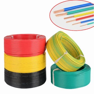 28AWG-3AWG BV Electronic Wire PVC Single Core Hook up Wire Cable -11 Colours - Picture 1 of 7