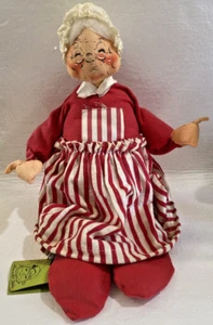 Annalee ~ 11" Mrs. Claus ~ 1971 Mrs. Claus Sitting - Picture 1 of 16