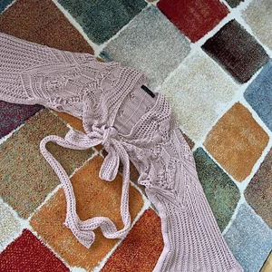 Twin Set Bolero Strickjacke Simona Barbieri Altrosa Gr. S - Bild 1 von 4