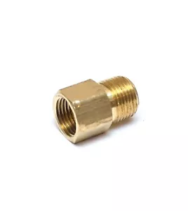 3/8" Bspp (G) Female British to 3/8" Npt Male American 8037-06-06 Adapter - Picture 1 of 6
