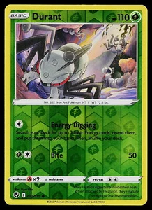 Pokemon SWSH12: Silver Tempest 013/195 Durant Reverse Holo - Picture 1 of 2