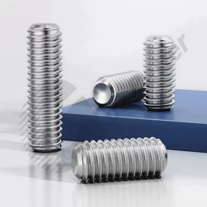 Grub Screws M8 M10 M12M14 M16 304(A2) Stainless Steel Metric Cup Point Set Screw - Picture 1 of 12