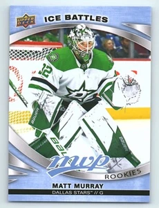 2023-24 Upper Deck MVP #240 MATT MURRAY Ice Battles Card RC Dallas Stars - Picture 1 of 3
