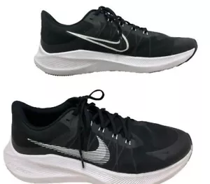 Nike Winflo 8 Black White Men's  Sneakers Shoes Size 12 - Picture 1 of 5