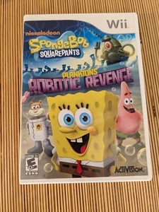 SpongeBob SquarePants: Plankton's Robotic Revenge Game 2013 Nintendo Wii - Bild 1 von 4