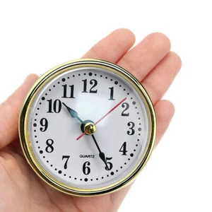 1× Classic Clock Craft Quartz 2-1/2''(65mm) Round Clock Head Insert Clocks 65mm - Picture 1 of 12