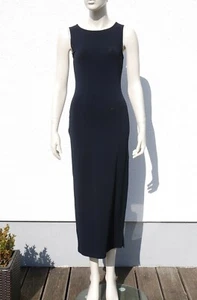 SHE by SHERI BODELL * edles langes Etuikleid Kleid Dress Stretch Blau wNEU 34 36 - Bild 1 von 4