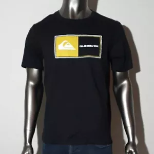 NWT Quiksilver Black Short Sleeve T-Shirt - Medium - Picture 1 of 5