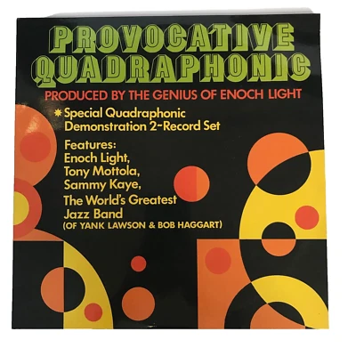 Provocative Quadraphonic 1973 Gatefold Vinyl Lp Record ( RARE ) - Image 1 of 4