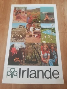 IRELAND tourism original poster 70's 80's Irish tourist board IRELAND REPUBLIC - Picture 1 of 6