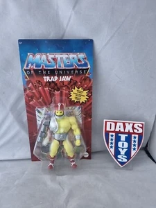 Figura Amarilla Masters Of The Universe MOTU Origins Trap Jaw Mattel Nueva  - Imagen 1 de 3