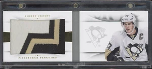 National Treasures Sidney Crosby 2013/10 juego usado Jumbo Jersey libro de parches - Imagen 1 de 2